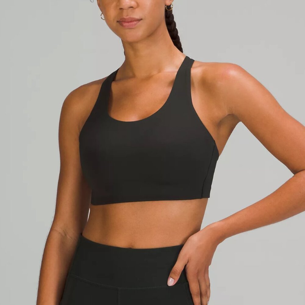 lululemon Energy Bra *High Support, B-G cups in Black, (never worn!) - Picture 3 of 3